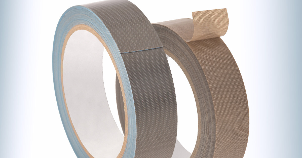 Two rolls of Versiv ptfe-coated fabric tapes