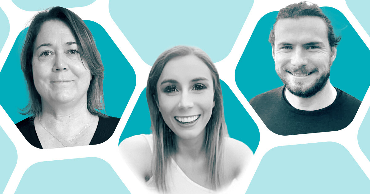 New hires: Cassandra, Lorna and James